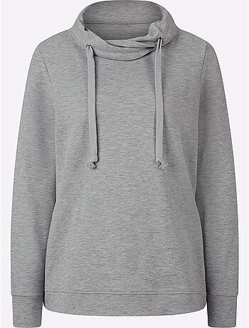 Sweatshirt à capuche en molleton avec cordon et manches longues - taille standard - witt
