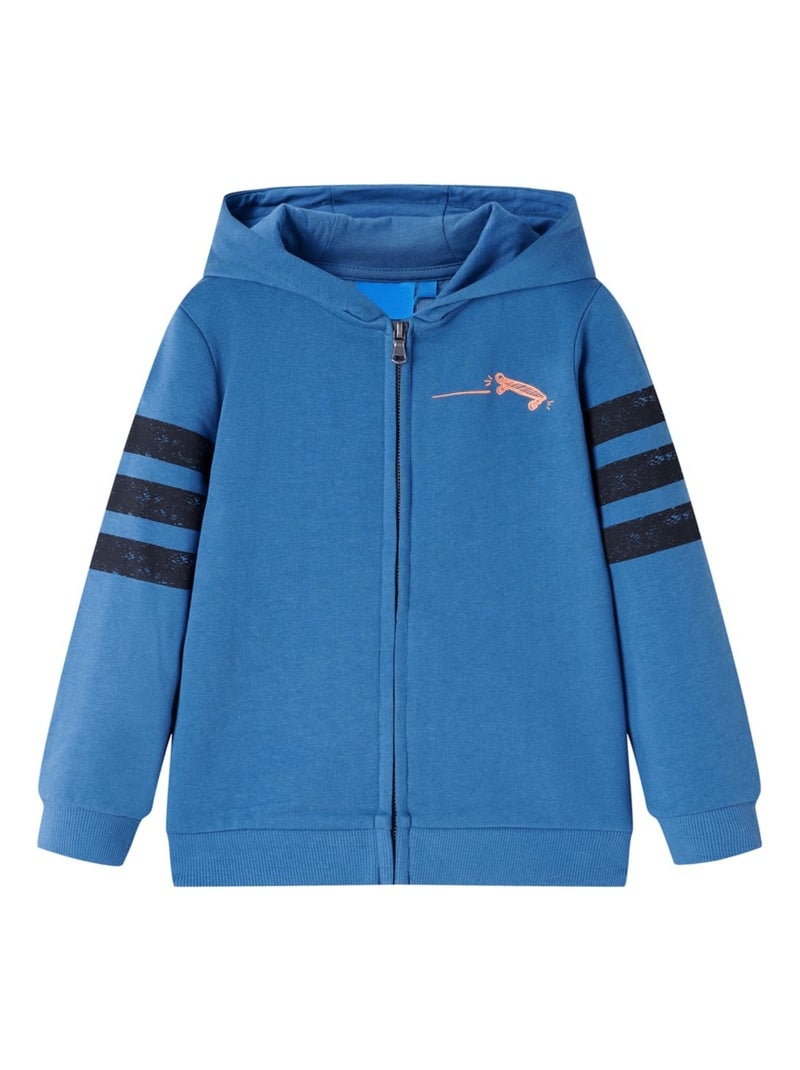 sweatshirt à capuche enfant vidaXL Bleu - Kiabi