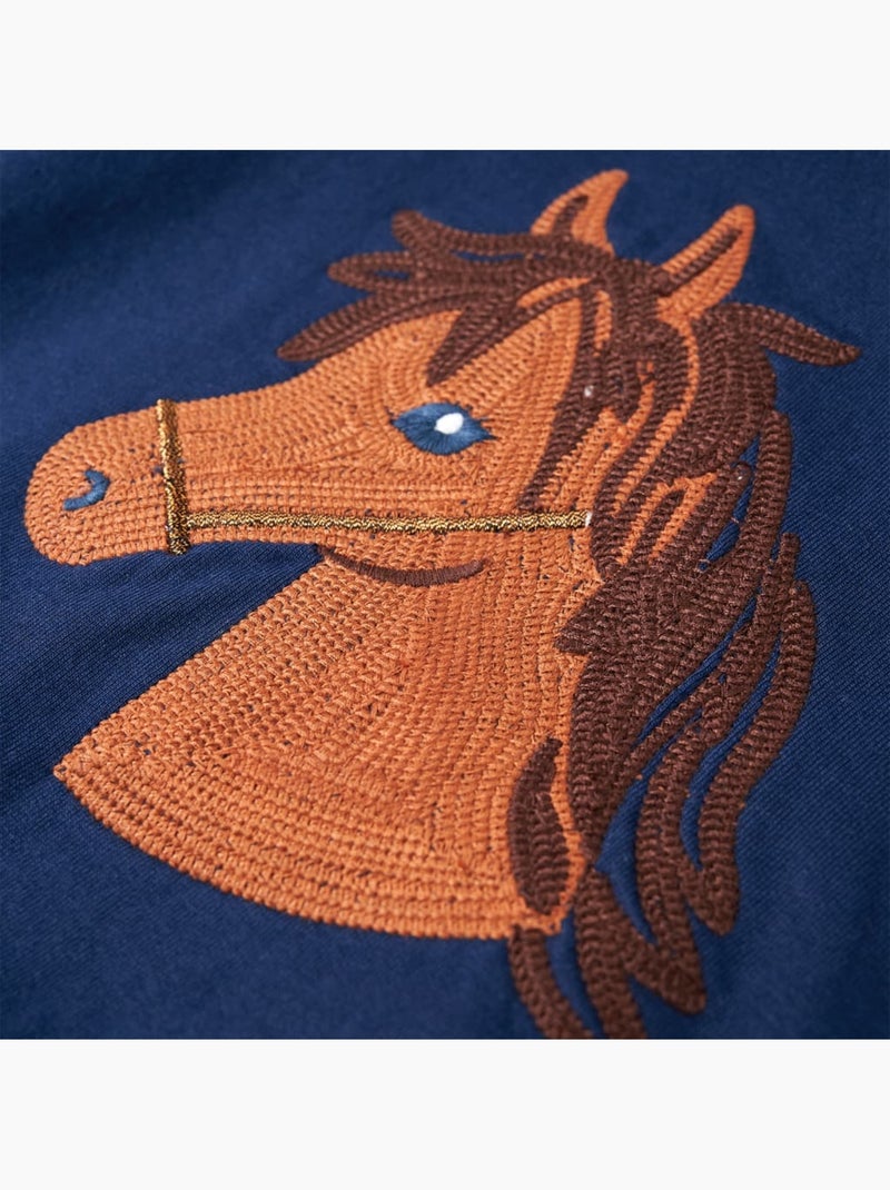 Sweatshirt À Capuche Pour Enfants Coton - VidaXL Bleu - Kiabi
