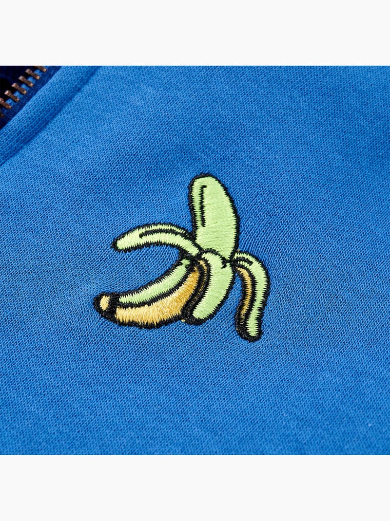 Sweatshirt À Capuche Pour Enfants Coton - VidaXL Bleu - Kiabi