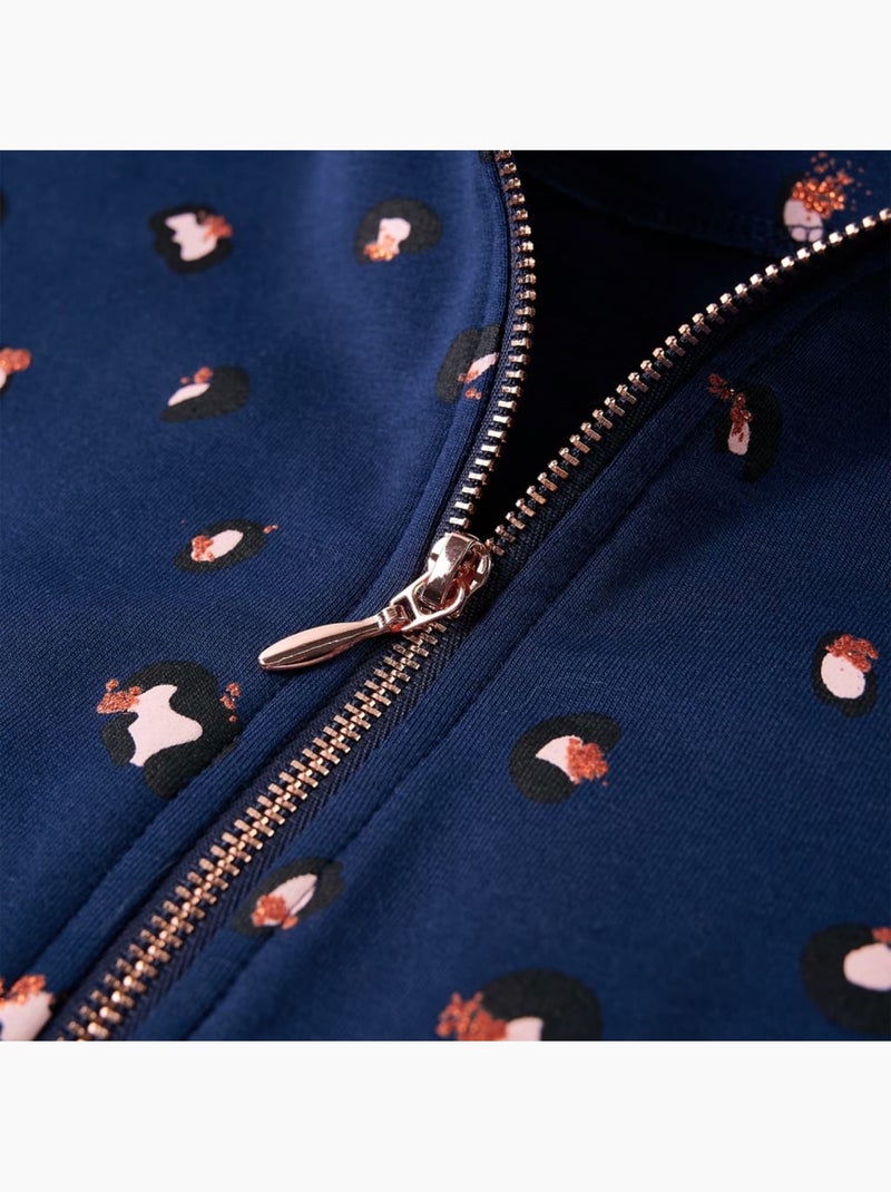 Sweatshirt À Capuche Pour Enfants Coton - VidaXL Bleu - Kiabi