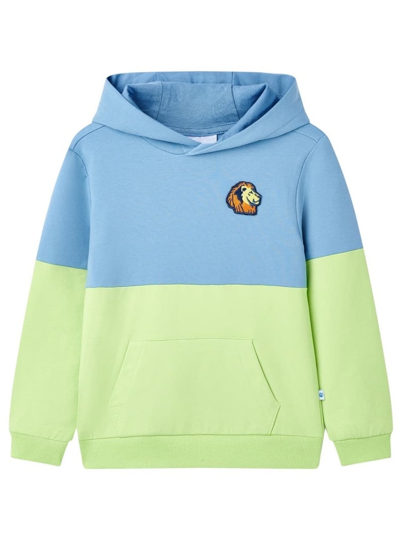 sweatshirt à capuche pour enfants vidaXL Bleu - Kiabi
