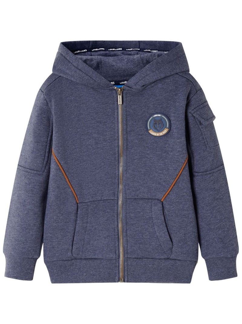 sweatshirt à capuche pour enfants vidaXL Bleu - Kiabi