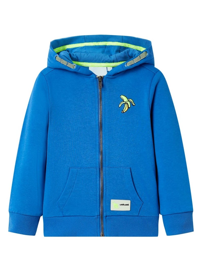 sweatshirt à capuche pour enfants vidaXL Bleu - Kiabi