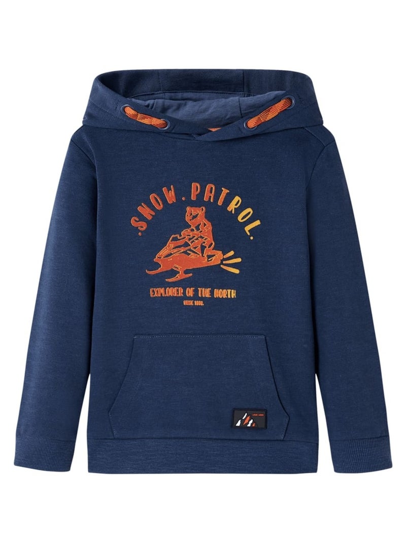 sweatshirt à capuche pour enfants vidaXL Bleu - Kiabi