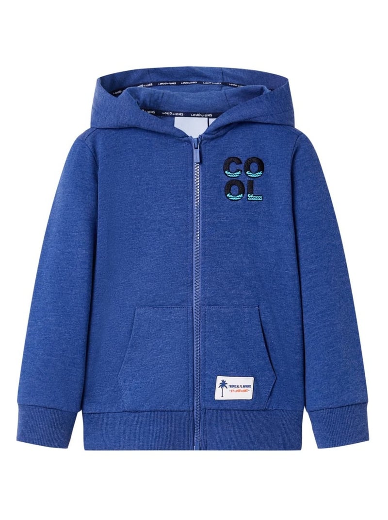 sweatshirt à capuche pour enfants vidaXL Bleu - Kiabi