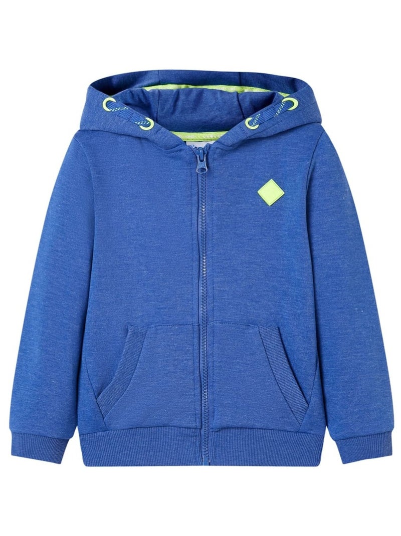 sweatshirt à capuche pour enfants vidaXL Bleu - Kiabi