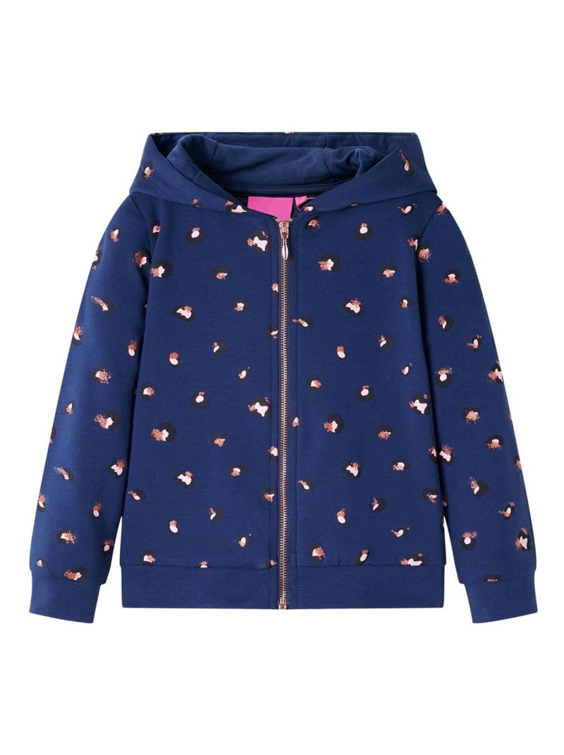sweatshirt à capuche pour enfants vidaXL Bleu - Kiabi