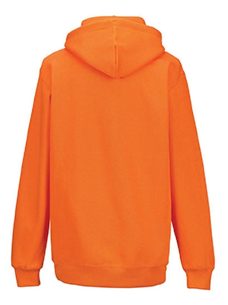 Sweatshirt à capuche pour homme - russell Orange - Kiabi