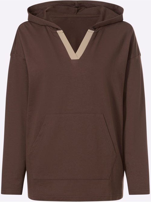 Sweatshirt à Capuche Qualité Sweatshirt Agréable - Taille Standard - Moda Vilona - Kiabi Sweatshirt à Capuche Qualité Sweatshirt Agréable - Taille Standard - Moda Vilona - Kiabi