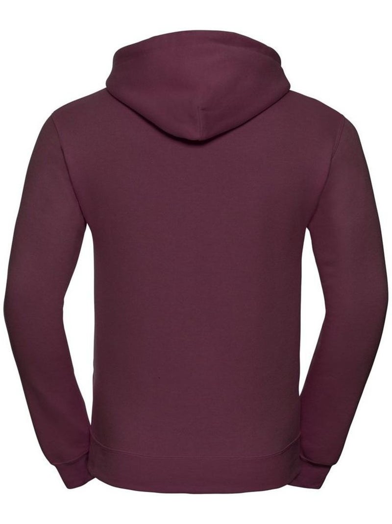 Sweatshirt à capuche Russell pour homme Bordeaux - Kiabi