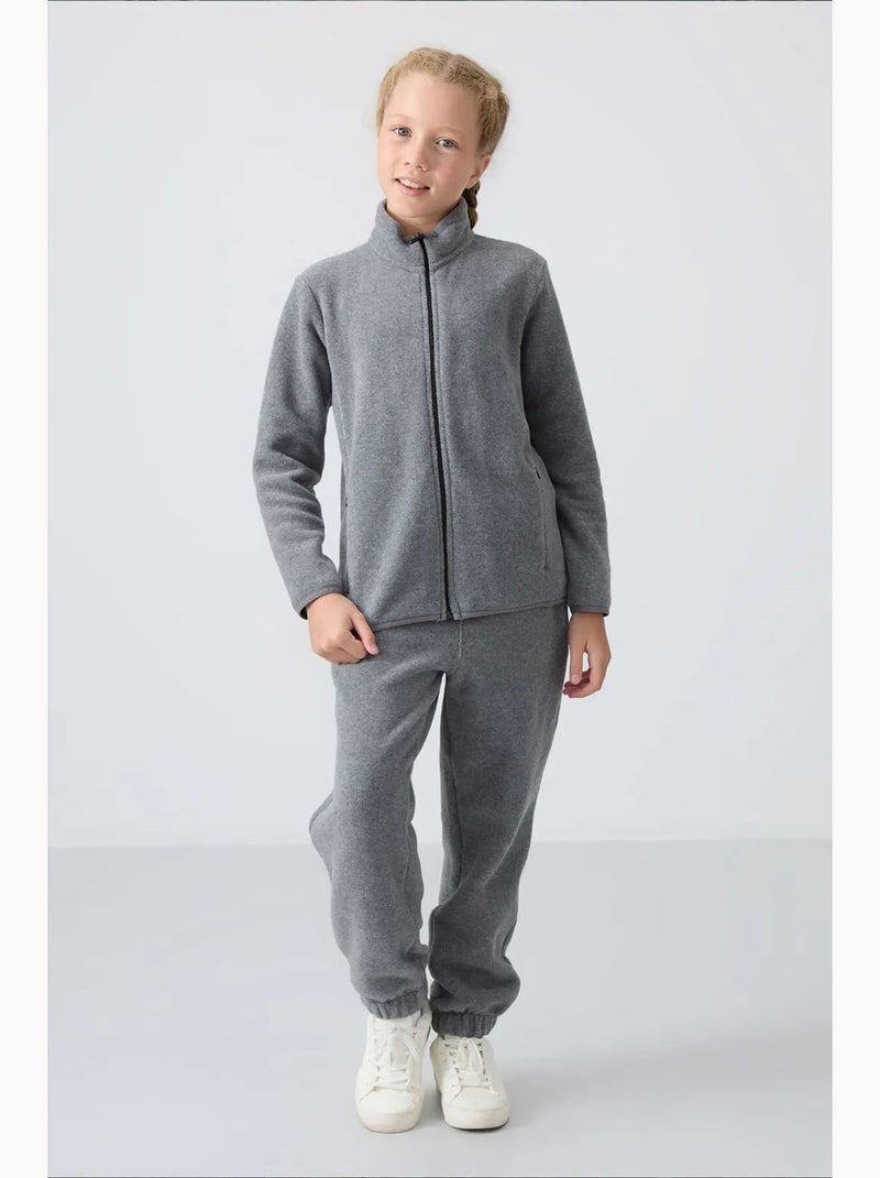 Sweatshirt à fermeture pour jeunes tommy Gris Noir - Kiabi
