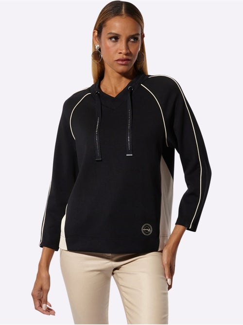 Sweatshirt à porter ensemble ou séparément pour un style parfait - taille standard - helline - Kiabi Sweatshirt à porter ensemble ou séparément pour un style parfait - taille standard - helline - Kiabi