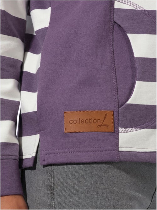 Sweatshirt à Rayures - Taille Standard - Witt - Kiabi Sweatshirt à Rayures - Taille Standard - Witt - Kiabi