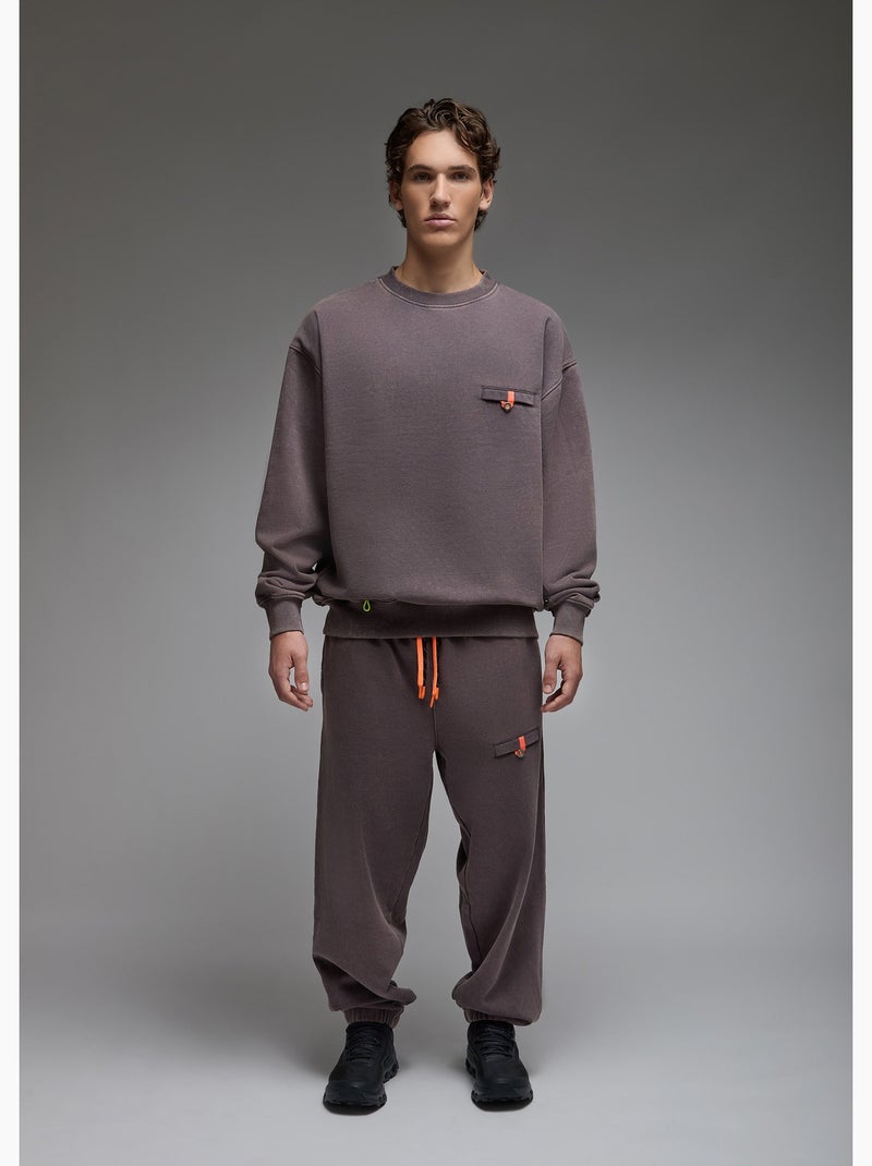 Sweatshirt aki  homme - sae paris Gris - Kiabi