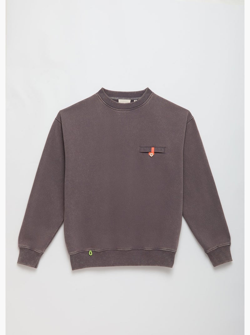 Sweatshirt aki  homme - sae paris Gris - Kiabi