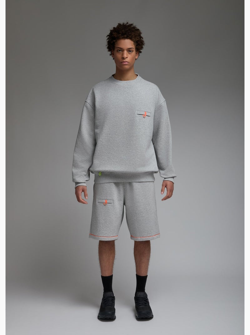 Sweatshirt aki  homme - sae paris Gris - Kiabi