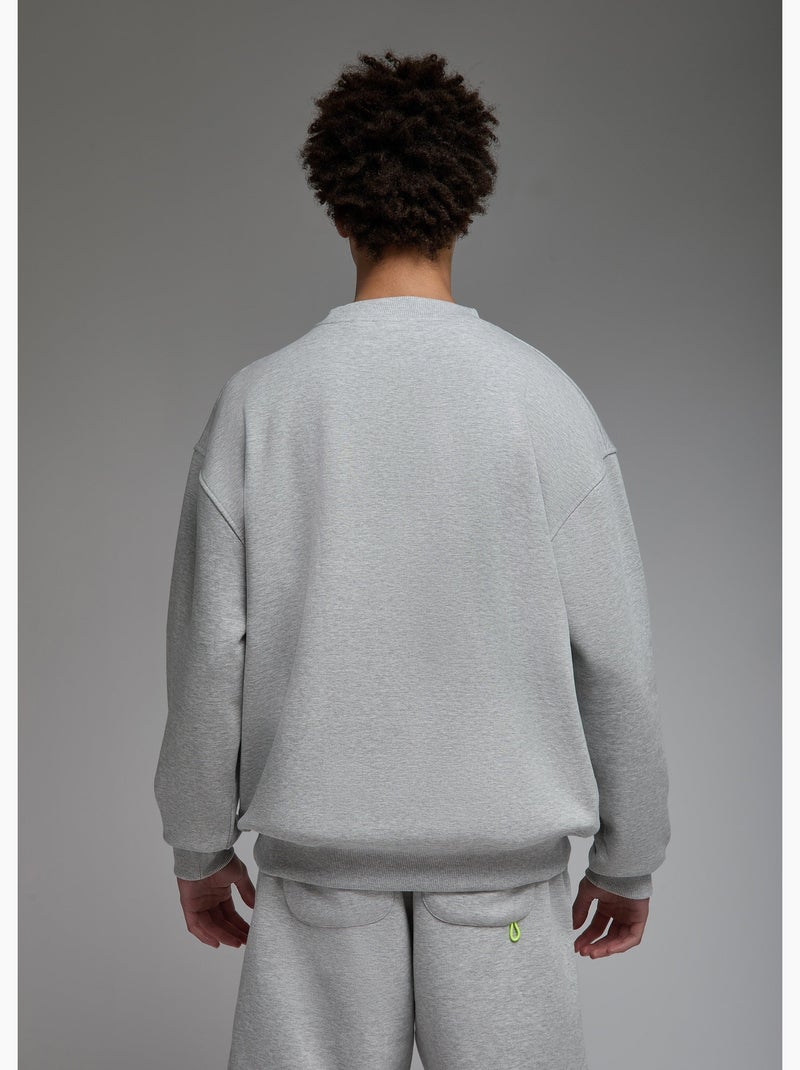 Sweatshirt aki  homme - sae paris Gris - Kiabi