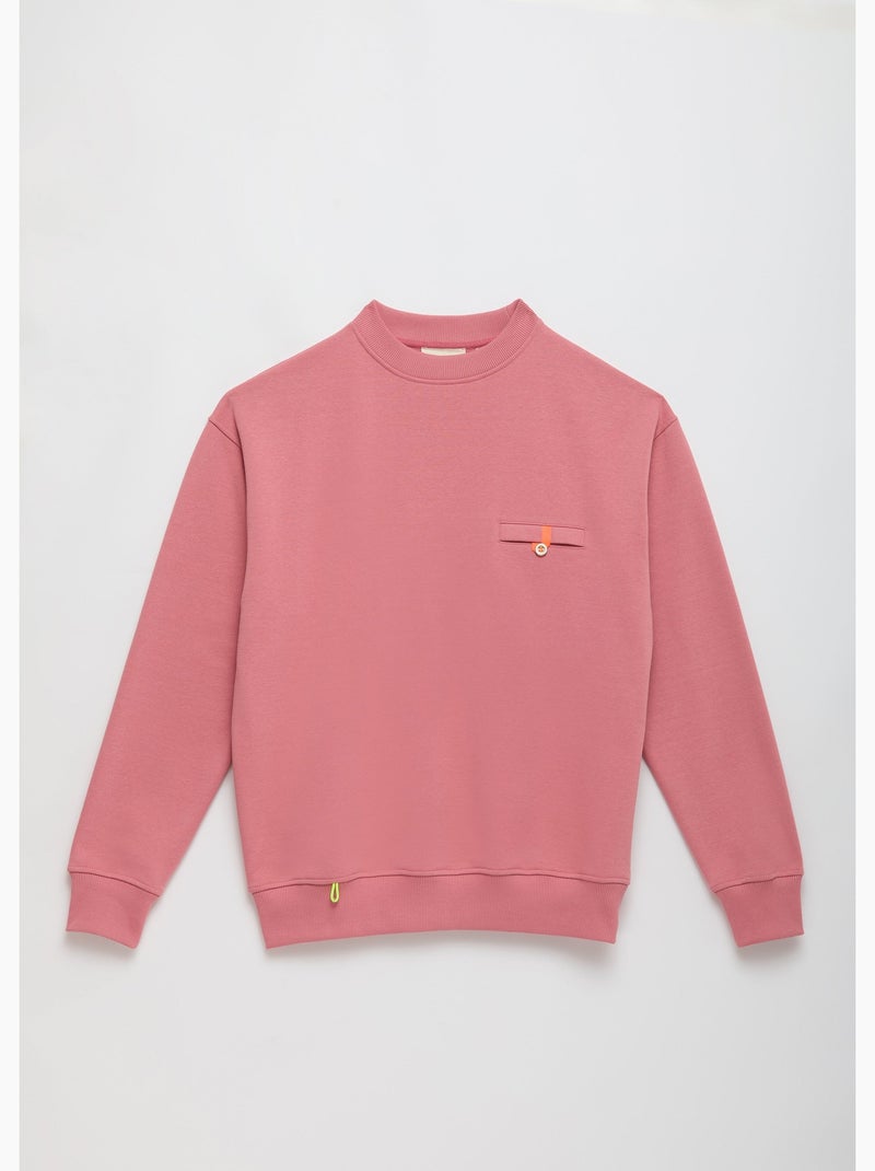 Sweatshirt aki  homme - sae paris Rose - Kiabi