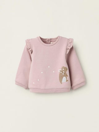 Sweatshirt avec volants, doublure matelassée BEAVERS`S COLORADO SECRET