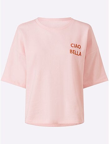 Sweatshirt Broderie Décorative - Taille Standard - Helline