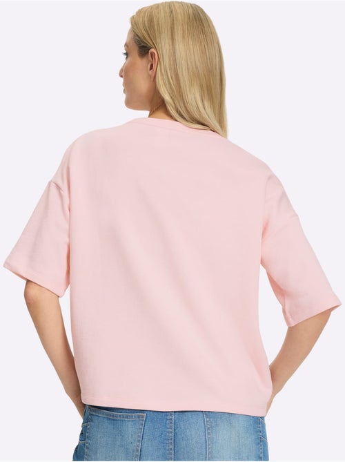 Sweatshirt Broderie Décorative - Taille Standard - Helline - Kiabi Sweatshirt Broderie Décorative - Taille Standard - Helline - Kiabi