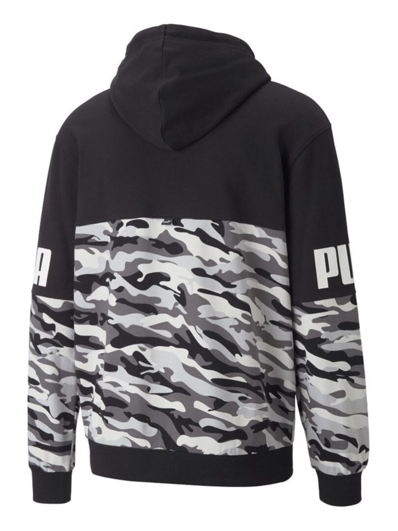 Sweatshirt capuche 'Puma' '' Noir - Kiabi