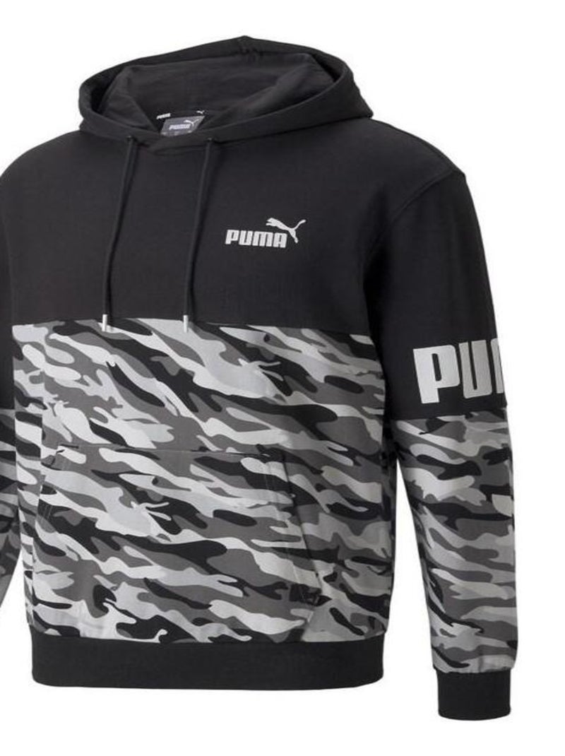Sweatshirt capuche 'Puma' '' Noir - Kiabi