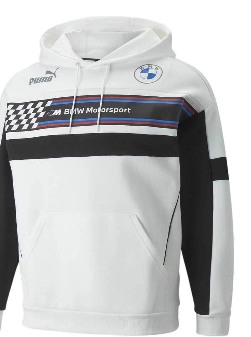Sweatshirt capuche 'Puma' 'FD BMW MMS' Blanc - Kiabi