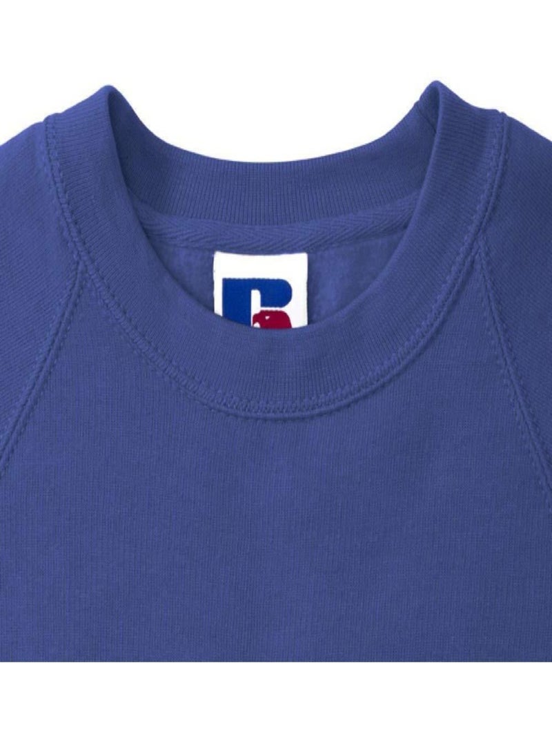 Sweatshirt classique - russell Bleu roi - Kiabi