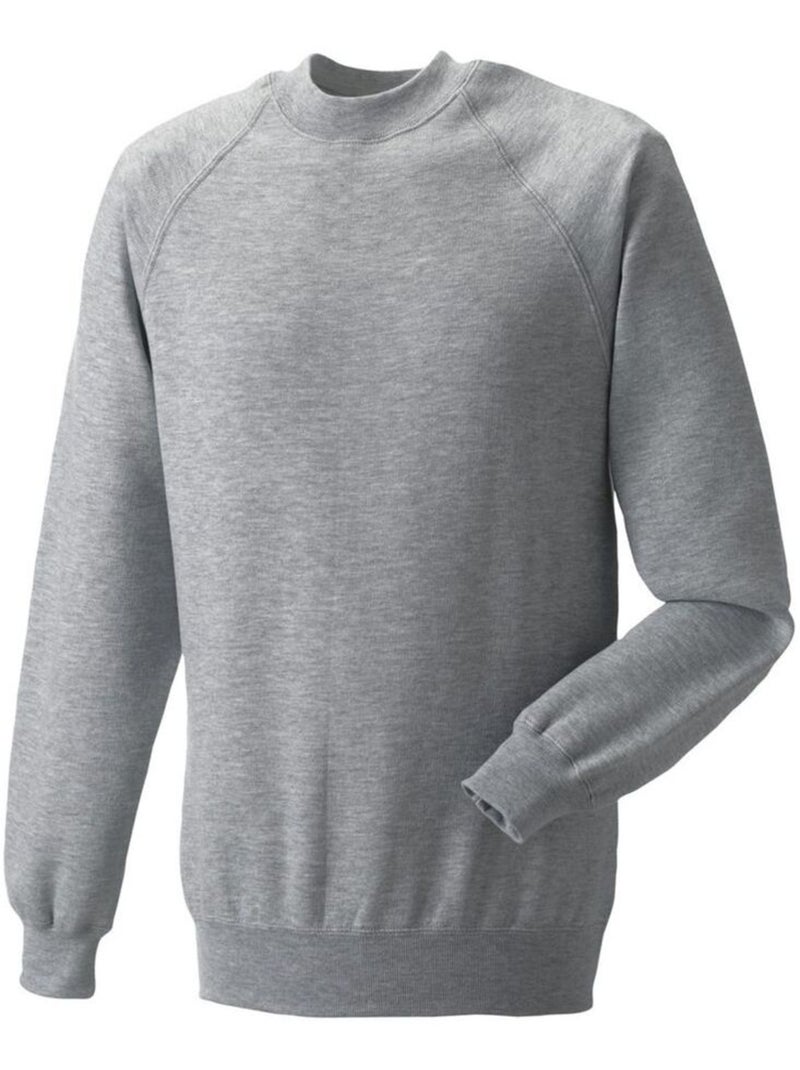 Sweatshirt classique - russell Gris clair - Kiabi