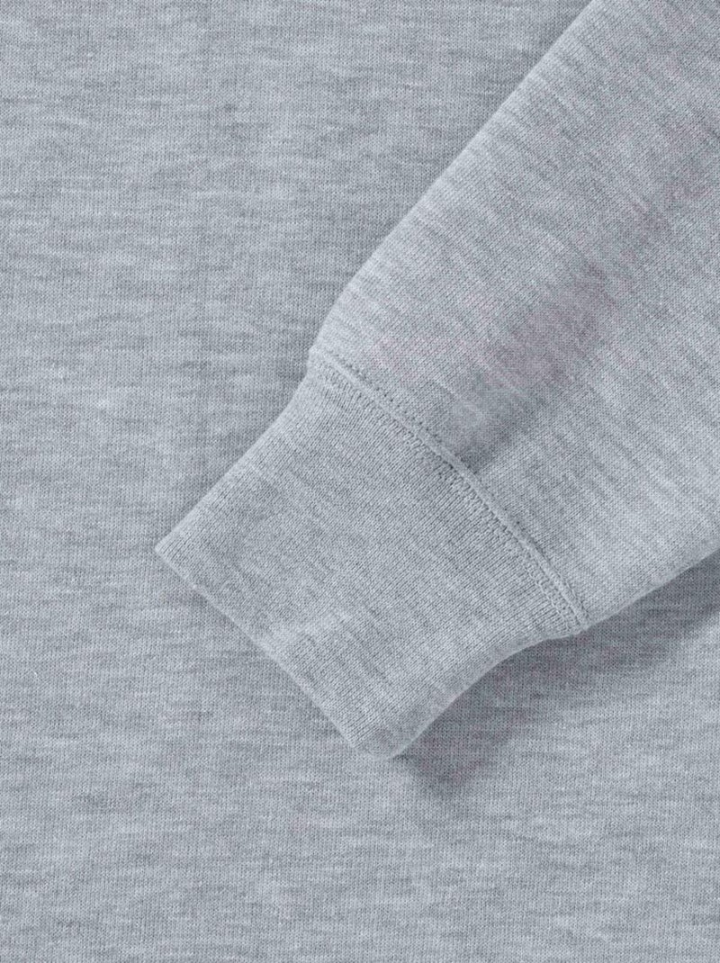 Sweatshirt classique - russell Gris clair - Kiabi