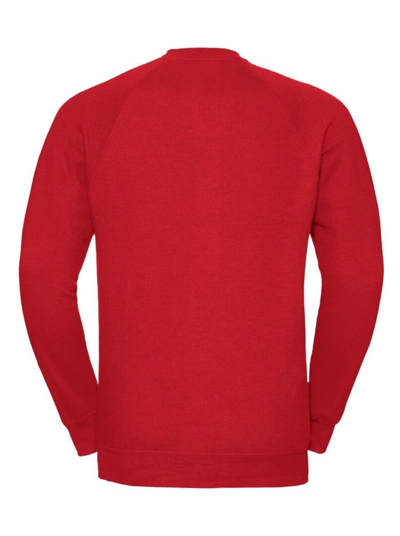 Sweatshirt classique - russell Rouge - Kiabi