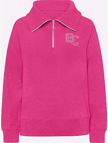 Sweatshirt Col Camionneur - Taille Standard - Helline