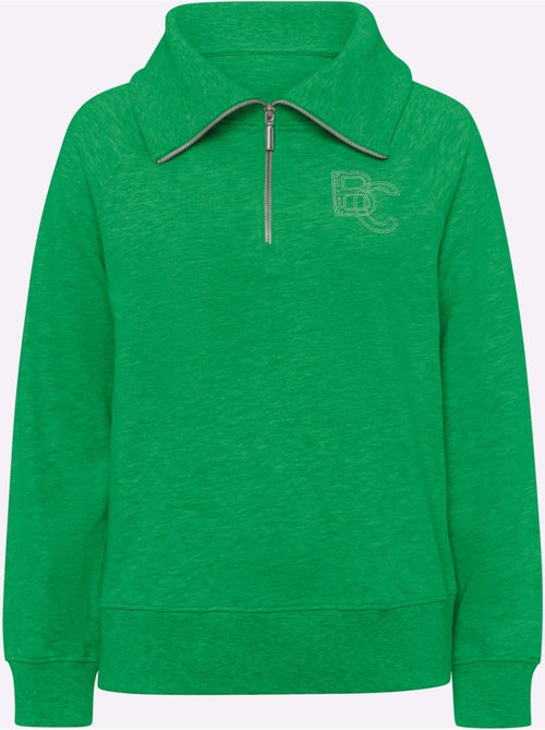 Sweatshirt Col Camionneur - Taille Standard - helline - Kiabi