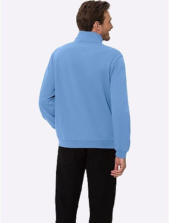 Sweatshirt col camionneur - taille standard - moda vilona
