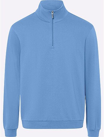 Sweatshirt col camionneur - taille standard - moda vilona