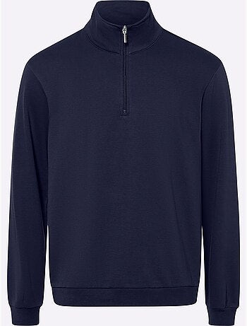 Sweatshirt col camionneur - taille standard - moda vilona