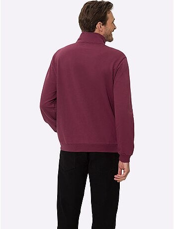 Sweatshirt col camionneur - taille standard - moda vilona