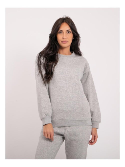 Sweatshirt col rond YORK - Kiabi