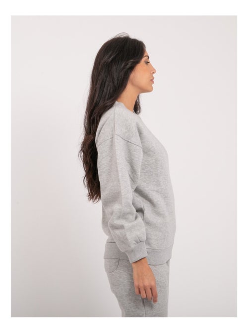 Sweatshirt col rond YORK - Kiabi