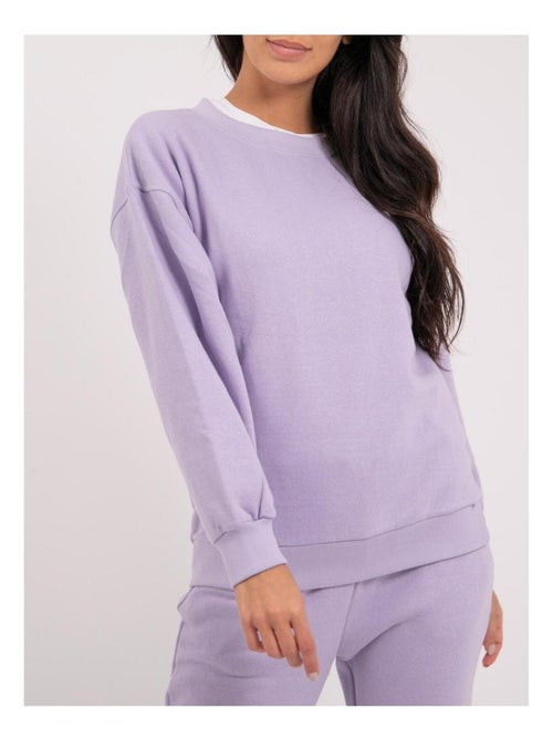 Sweatshirt col rond YORK - Kiabi