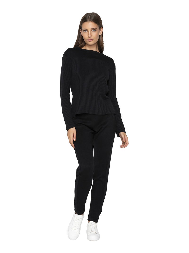 Sweatshirt Connected Noir - Kiabi