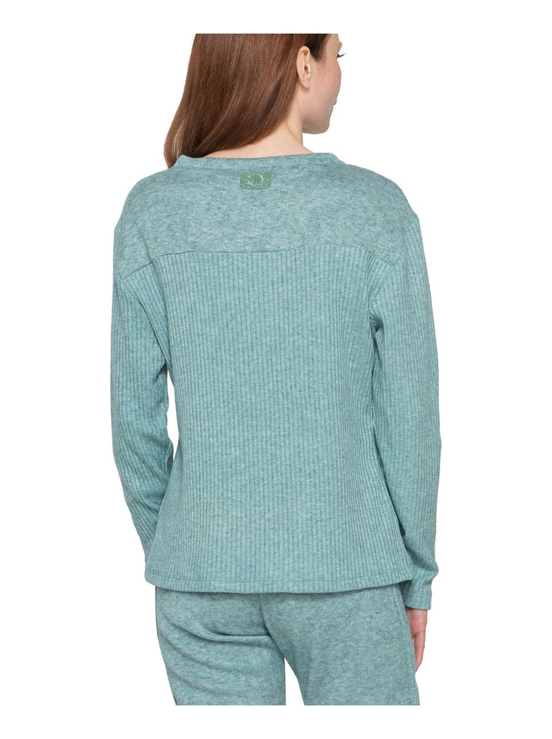 Sweatshirt Connected Vert - Kiabi