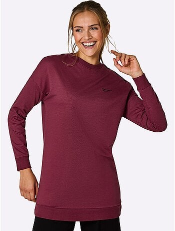 Sweatshirt coupe longue flatteuse - taille standard - witt