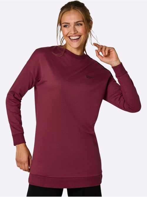 Sweatshirt coupe longue flatteuse - taille standard - witt - Kiabi Sweatshirt coupe longue flatteuse - taille standard - witt - Kiabi