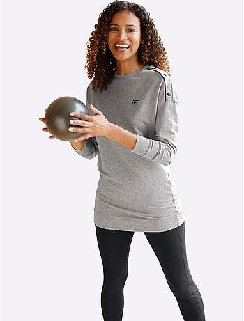 Sweatshirt coupe longue flatteuse - taille standard - witt