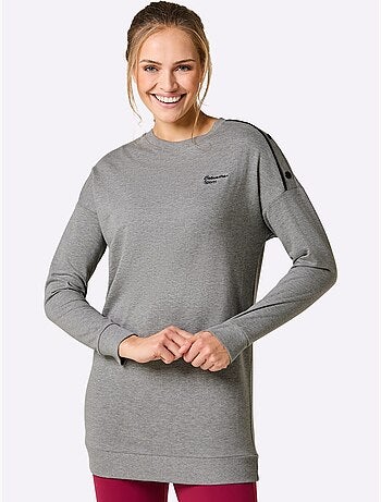 Sweatshirt coupe longue flatteuse - taille standard - witt
