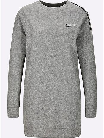 Sweatshirt coupe longue flatteuse - taille standard - witt