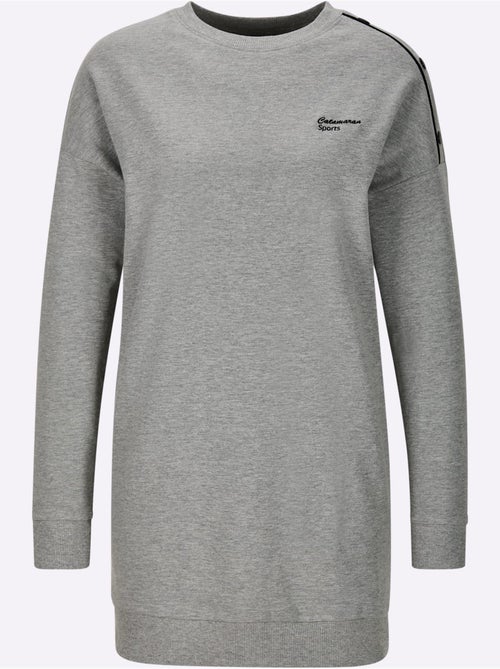 Sweatshirt coupe longue flatteuse - taille standard - witt - Kiabi Sweatshirt coupe longue flatteuse - taille standard - witt - Kiabi